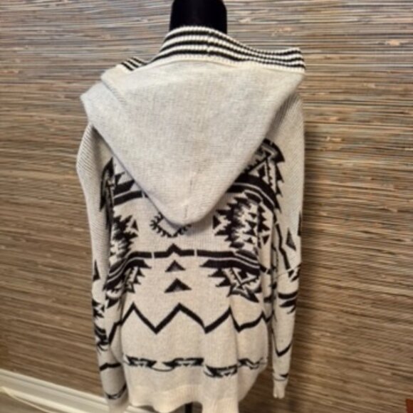 Hooded Cardigan Very Warm - Picture 2 of 3